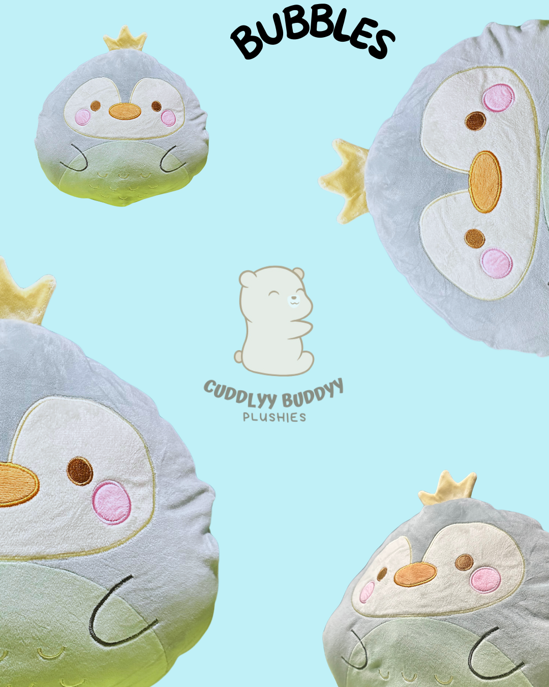 Bubbles- cute stuffed toy, plushies, stuffed animal
