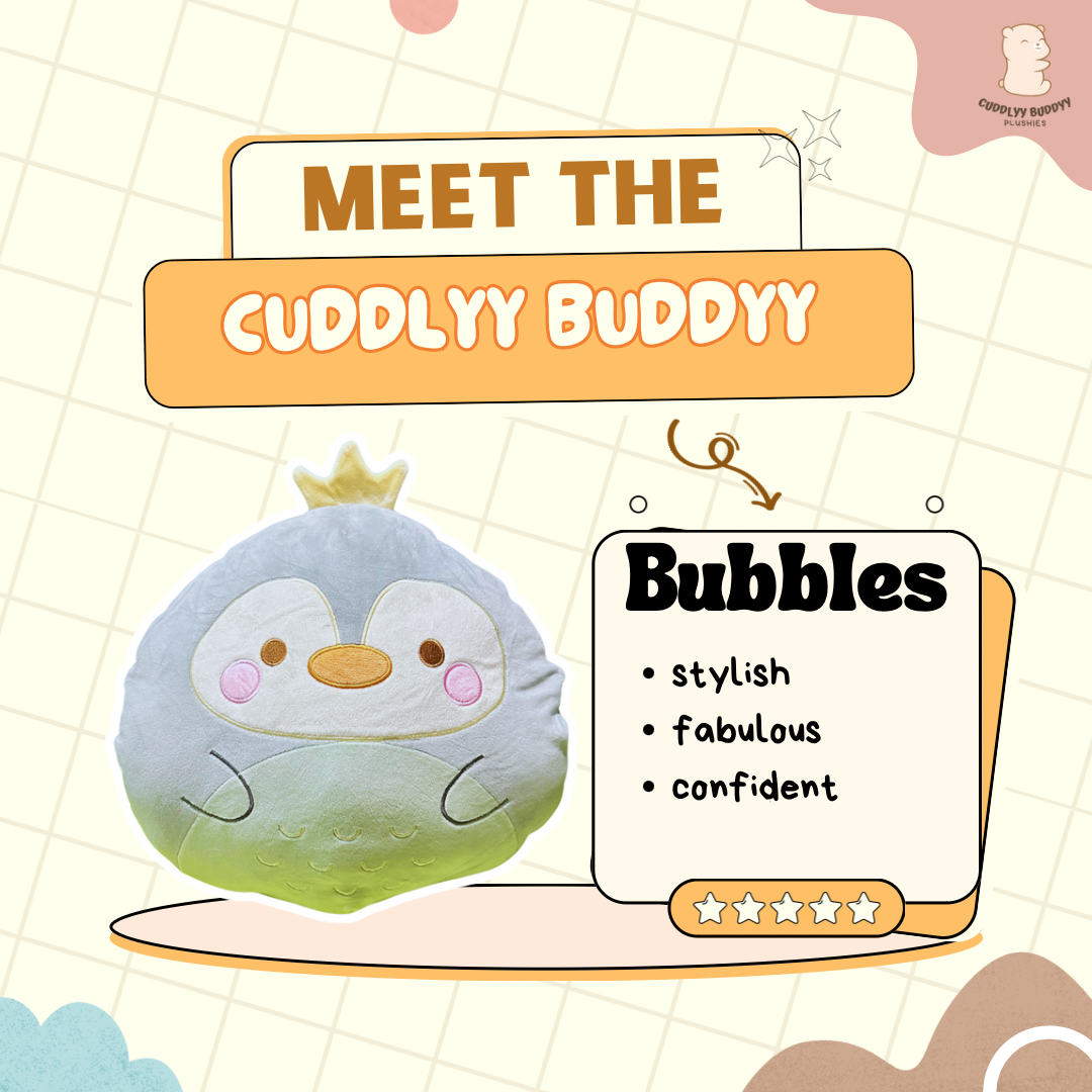 Bubbles- cute stuffed toy, plushies, stuffed animal